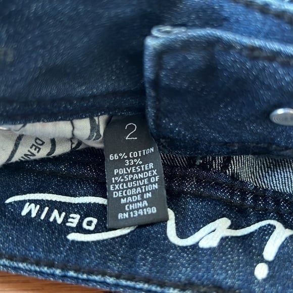 INC Denim Boot Leg Regular Fit Slight Flare Jeans - Picture 4 of 5